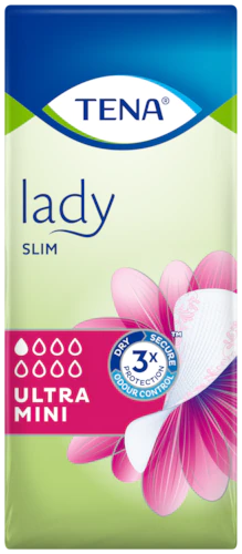 ТЕНА Lady Slim Ultra Mini  Ультратонкие урологические прокладки, 14 шт - фото № 1