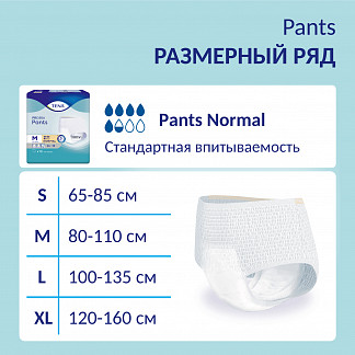 ТЕНА Pants Normal Подгузники-трусы для женщин и мужчин, M, 30 шт - фото № 3